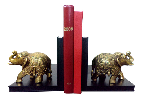 Antique Elephant Bookend