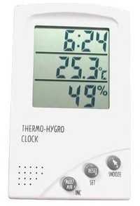Hygro Thermometer with Clock