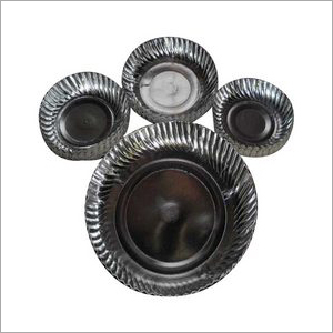 Silver Paper Plate