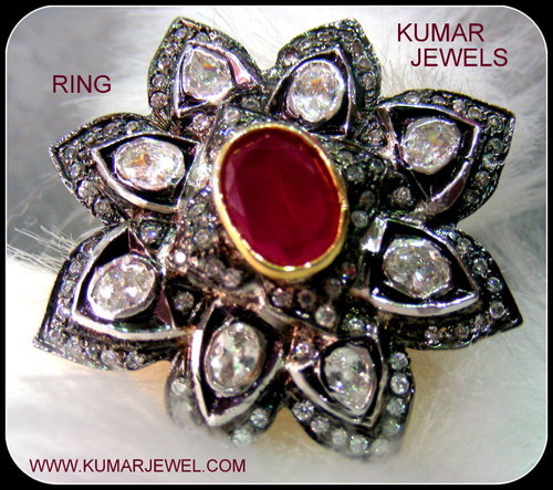 Big flower ring