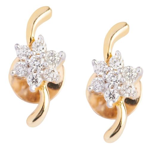  S shape Floral Earring