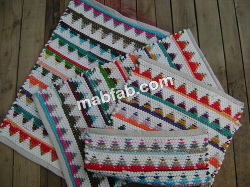 Chindi rug ,rag rug