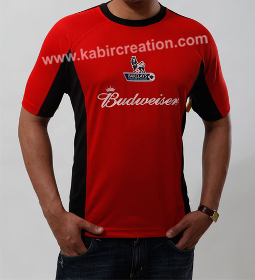Mens Tees - Cotton Blend, S-XXL, Red | Soft Fabric, Stylish Design, Comfortable Fit, Durable, Colorfast, Breathable
