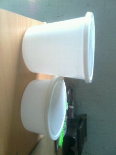 Plastic HDPE Food Container