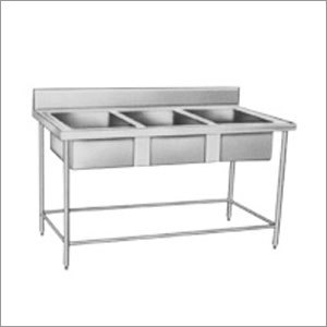 Three Sink Unit