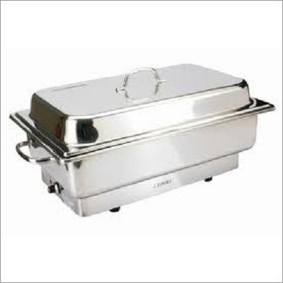 Electric Chafer - Stainless Steel, Large Capacity, Adjustable Thermostat | Keeps Food Warm, Easy To Use, Mobile, Durable