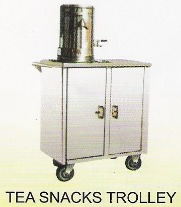 SS Tea Snacks Trolley