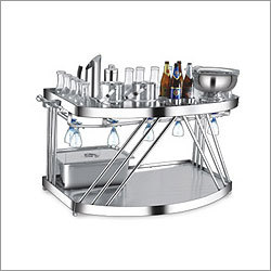 Industrial Bar Trolley
