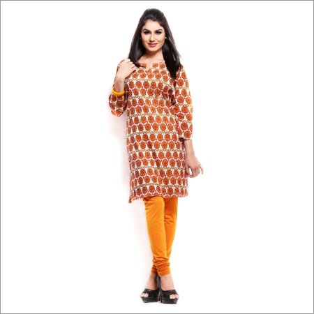 Mustard Round Neck Kurta Mustard Round Neck Kurta