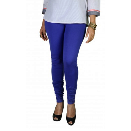 Royal Blue Hosiery Churidar Royal Blue Hosiery Churidar