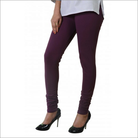 Purple Mauve Hosiery Churidar