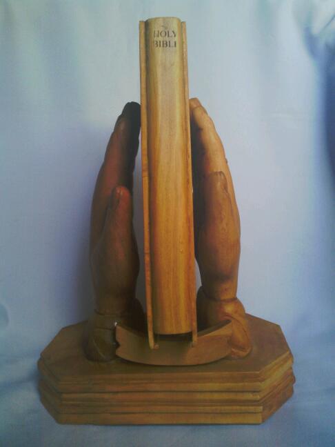 Wooden Book Stand