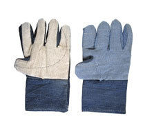 Cotton Jeans With Blanket Hand Gloves