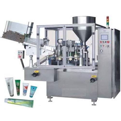 Automatic Ointment Filling Machines - Color: Silver