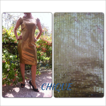 Gold Sequin Dress