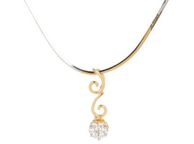 Drop Diamond Pendent