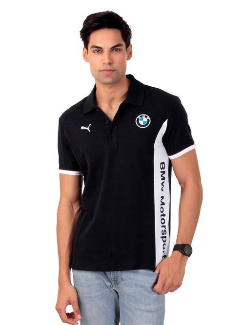 Puma-Men-Blue-T-shirt