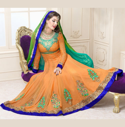Party Wear Unstitched Salwar Kameez