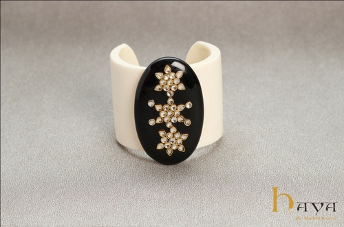 Black onyx Cuff