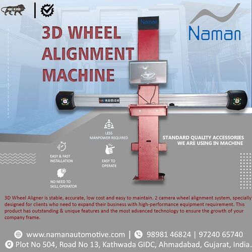 Wheel Alignment Machine 