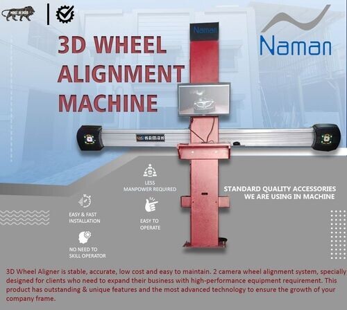 Wheel Alignment Machine - Motor Power: 220 V