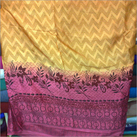 Satin Silk Print Fabric