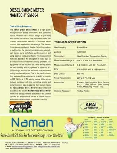 Ms Diesel Smoke Meter