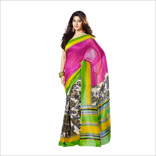 Baluchari Silk Printed Sarees