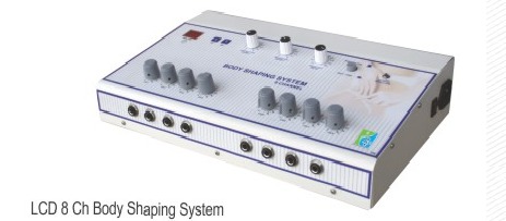 LCD 8 Ch Body Shaping System