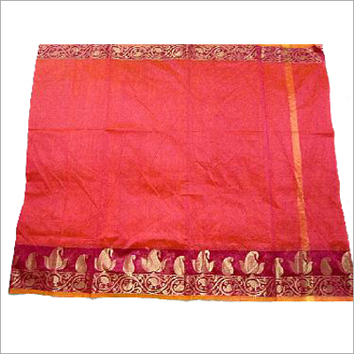 Chanderi Gicha Border Saree