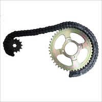 Motorcycle Chain Sprocket Kits - Steel, 100 Links, 428 Pitch, 75mm/120mm Diameter | Durable, Reliable, Easy Install, Precise Engineering