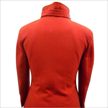 Ladies Long Red Coats