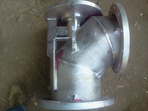 Silver Fabricated Titanium Pump