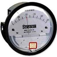 Black And White Differenial Pressure Gauge