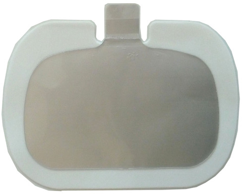 Single-Use Versatile Disposable Cautery Plate - Color: White With Metallic Conductive Area