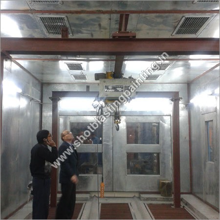 Down Draft Booth Cum Oven