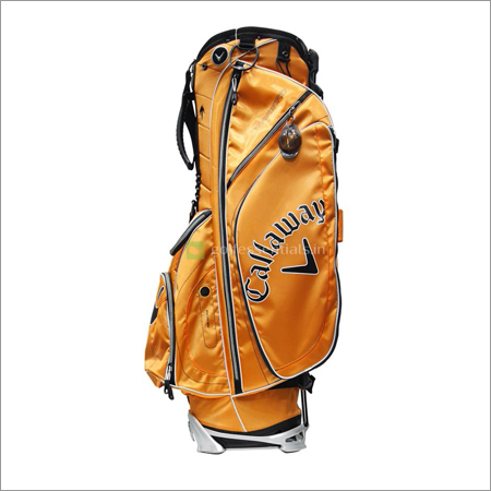 Callaway Warbird XTreme Stand Bag - Polyester, 40x20x15 cm, Orange | Lightweight, Multiple Pockets, Comfortable Double Straps