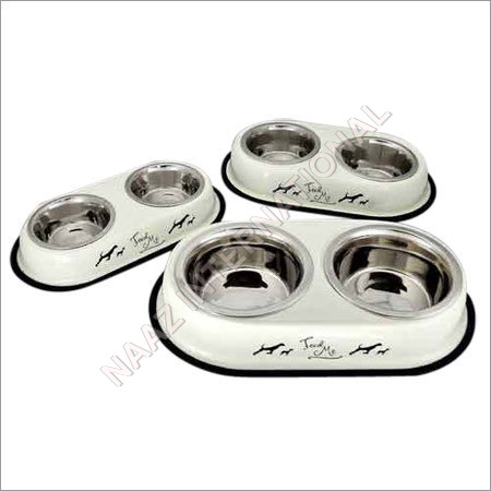 Double Diner Dog Bowl