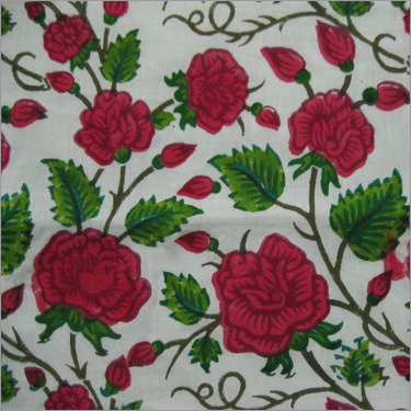 Hand Block Printed Fabric