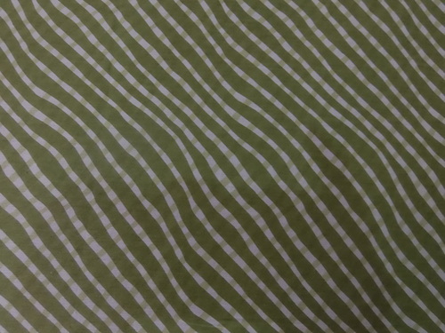 Cambric Print Lahriya - Cotton Cambric, 44 Inches, Olive | Soft Texture, Unique Print, Durable Fabric