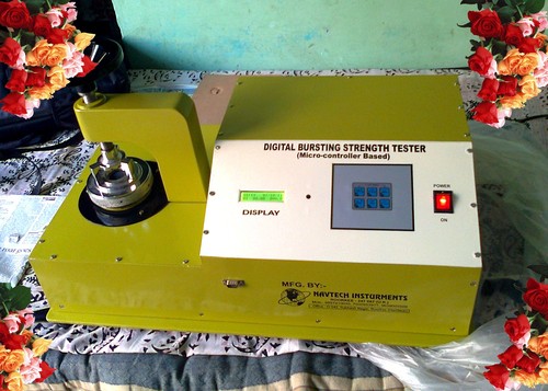 Digital Paper Bursting Strength Tester