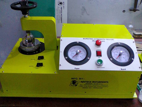 Deluxe Paper Bursting Strength Tester