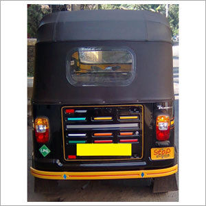 Black Rickshaw Hoods - Material: Pvc Coated Fabric