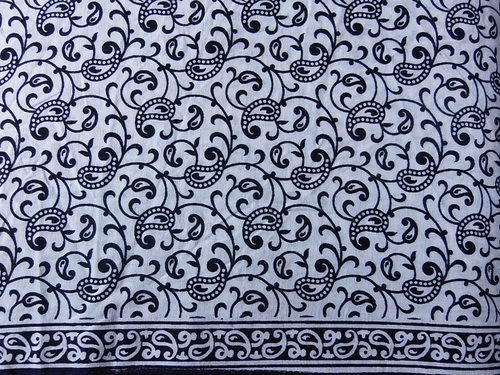 Black & White flower Print