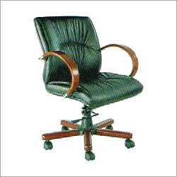 Black Leather Boss Chair