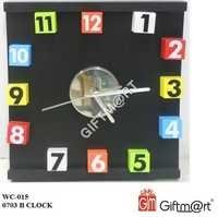 Black Magnetic Wall Clock