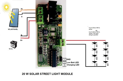 20W Solar Street Light Module