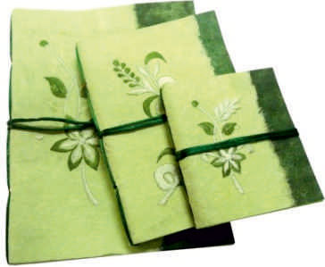 Embroidery Cover Journals set
