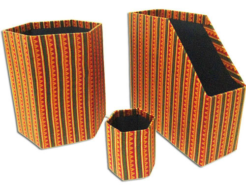 Gift Pack of  Magazine Holder,  Waste paper basket & Pen Stand
