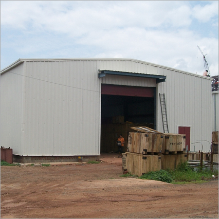 Pre Engineered Steel Buildings - Steel, Variable Dimensions, White | Durable Structure, Easy Assembly, Weather Resistant, High Capacity Load Bearing